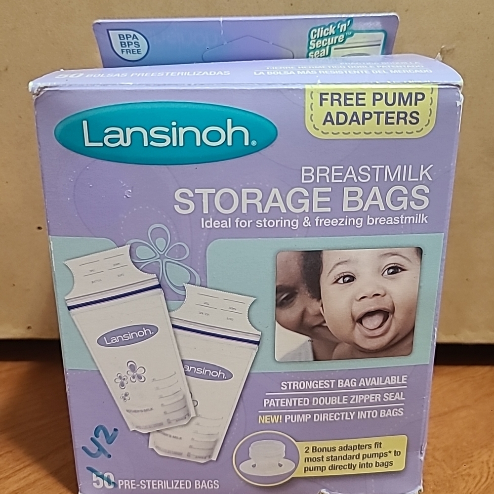 Lansinoh Breastmilk 42 Storage Bags